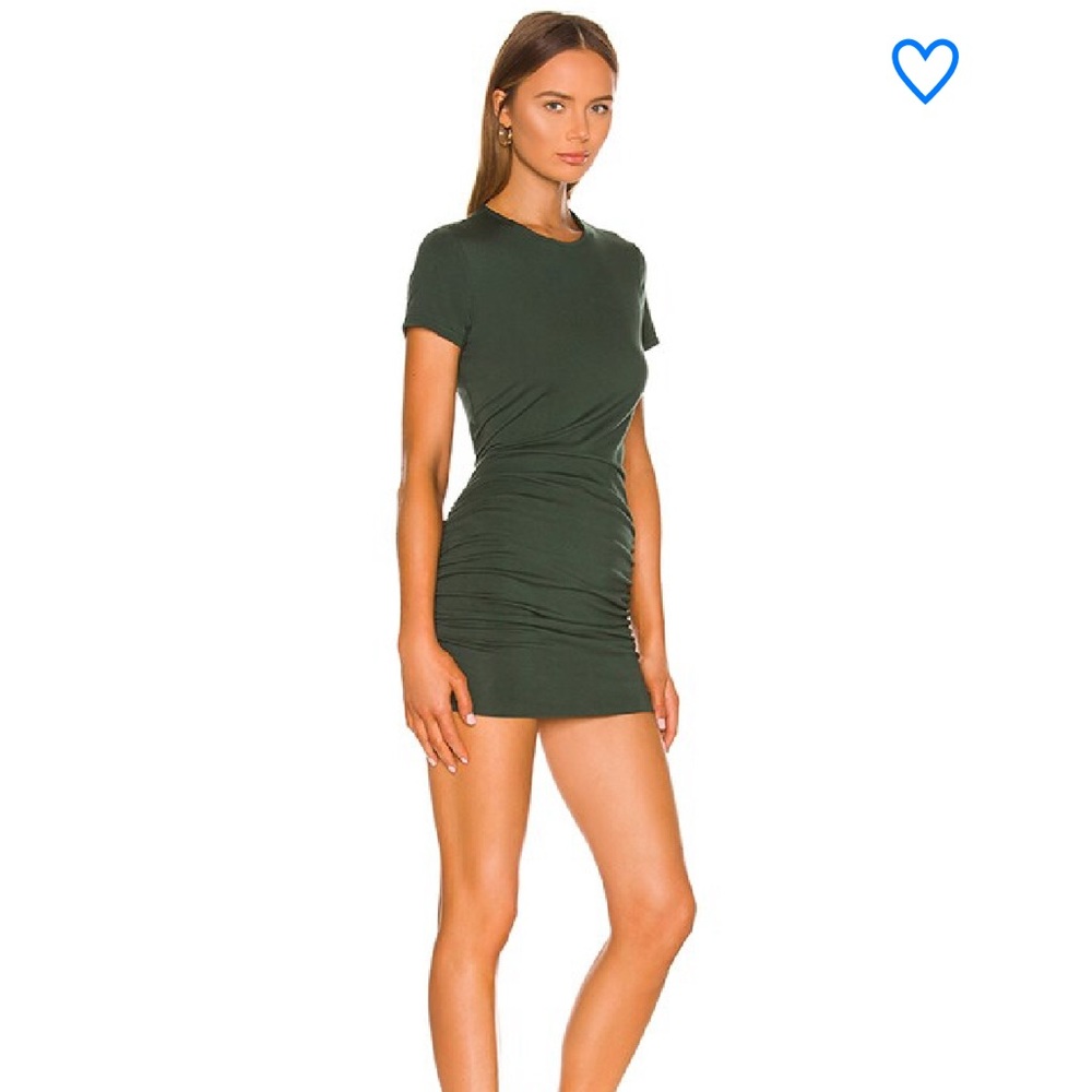 darlah ruched mini dress
